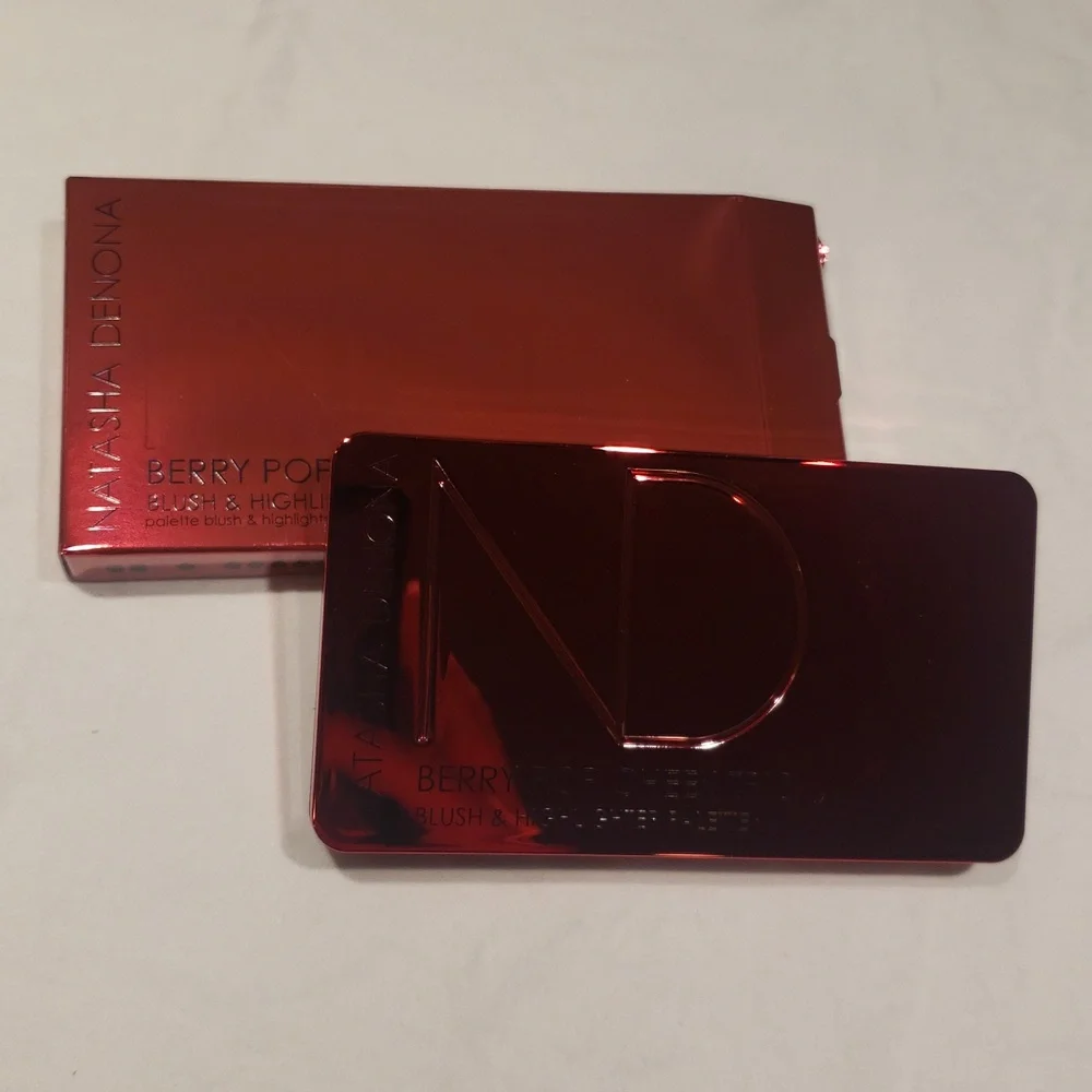Natasha Denona Trioberry Pop Cheek Trio Cheek Palette Blush - Picture 6 of 10